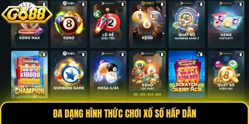 Xổ Số 1 Đa dạng hình thức chơi xổ số hấp dẫn